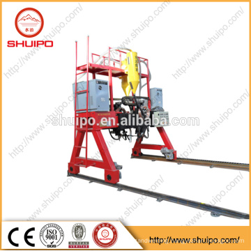 SHUIPO 2017 high tech machine High quality firm gantry h-beam auto welding machine for grid fence semi trailer